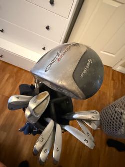 Nike golf clubs with golf driver