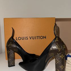 Louis Vuitton Block Heel Shoes