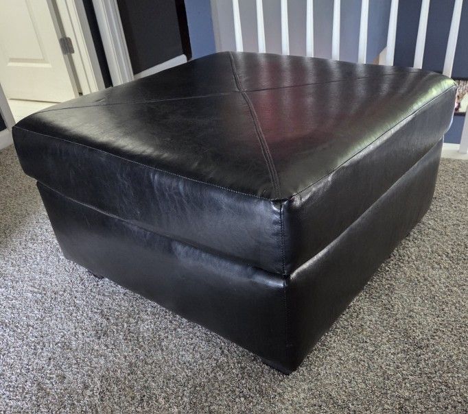 Black Ottoman 