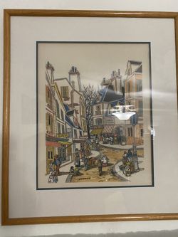 Beautiful framed painting