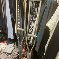 Brand New Crutches 