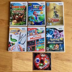 Assorted Nintendo Wii Video Games