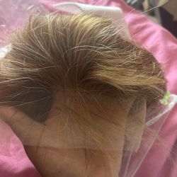 Human Hair Ombré Wig 