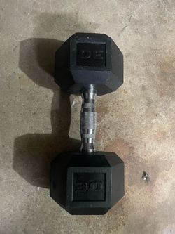 30lbs dumbbell