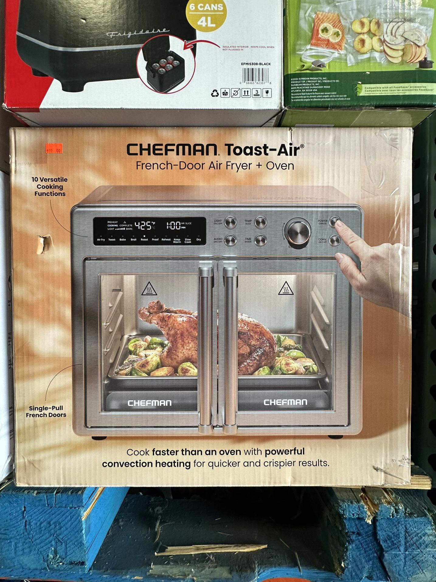 Chefman Toast-Air French Door Air Fryer & Oven Brand New In Box 