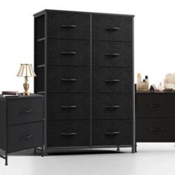 Dresser Set - 1 Tall Dresser 2 Nightstands 