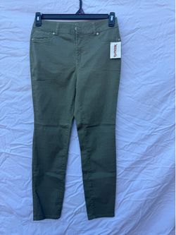 Olive Green Skinny Pants with Tags