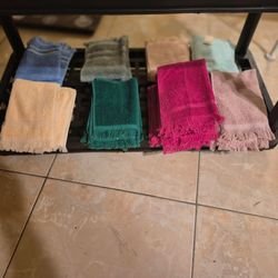 16 Face Towels Plush quality brands new With tags