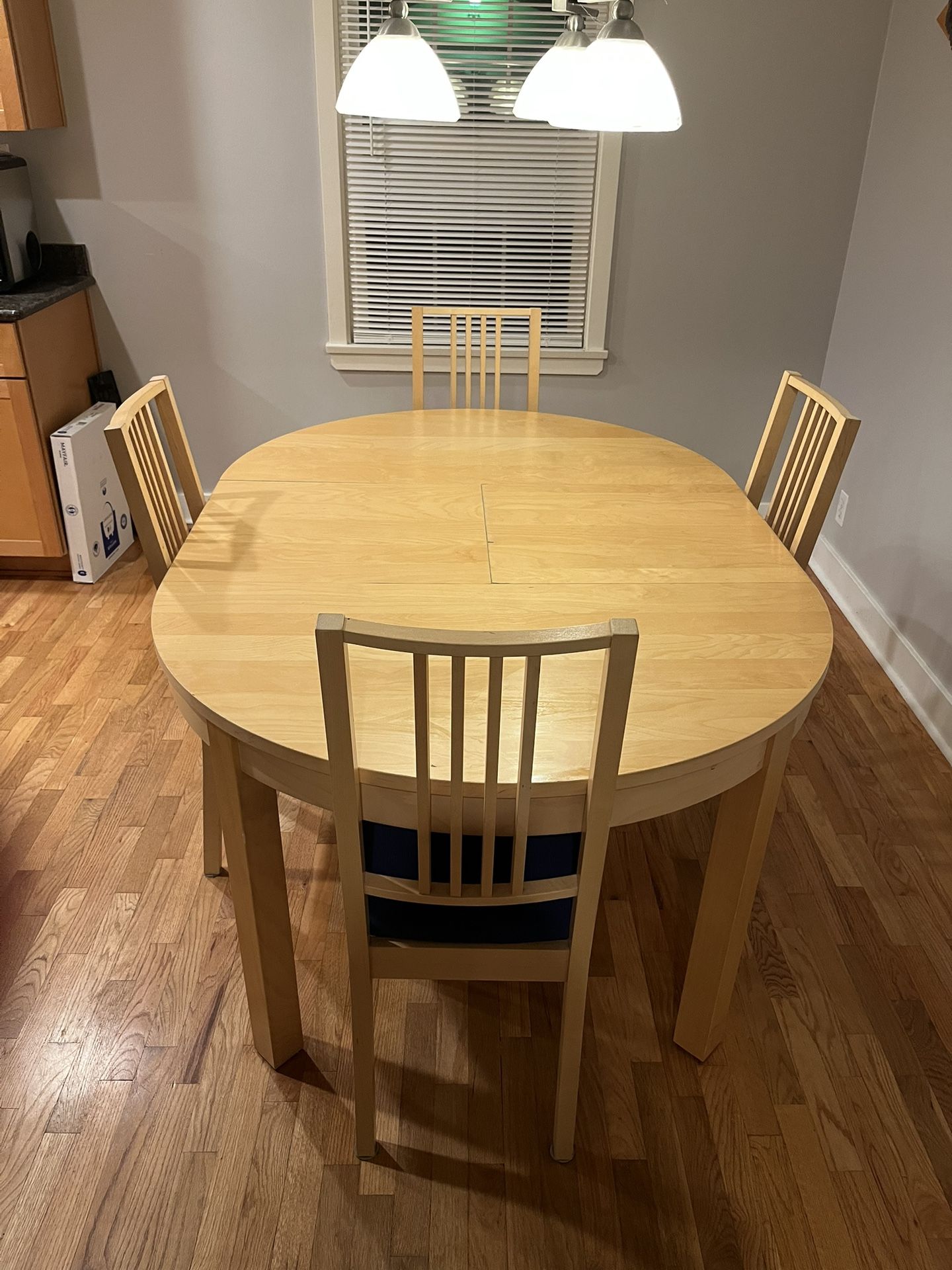 IKEA Dining Room Table And Chairs