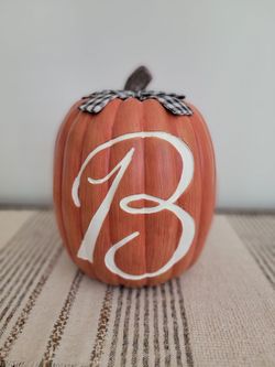 Kirkland's Monogram Pumpkin Letter B