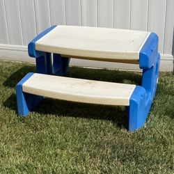 Children Step One Picnic Table