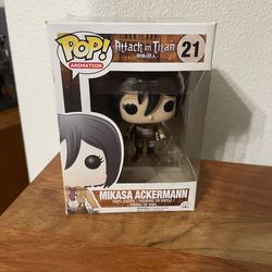 Funko Pop Mikasa Ackerman #21 Attack on Titan