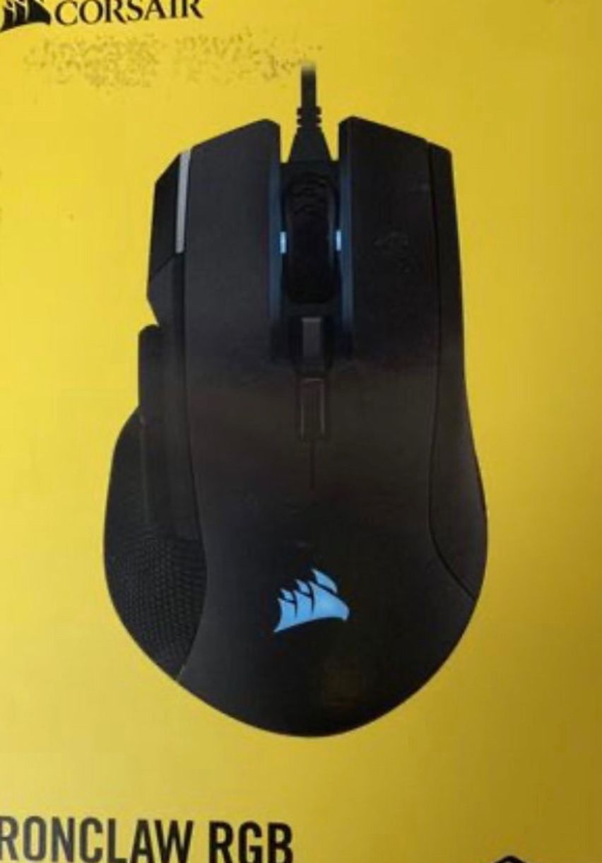 Corsair ironclaw RGB gaming mouse