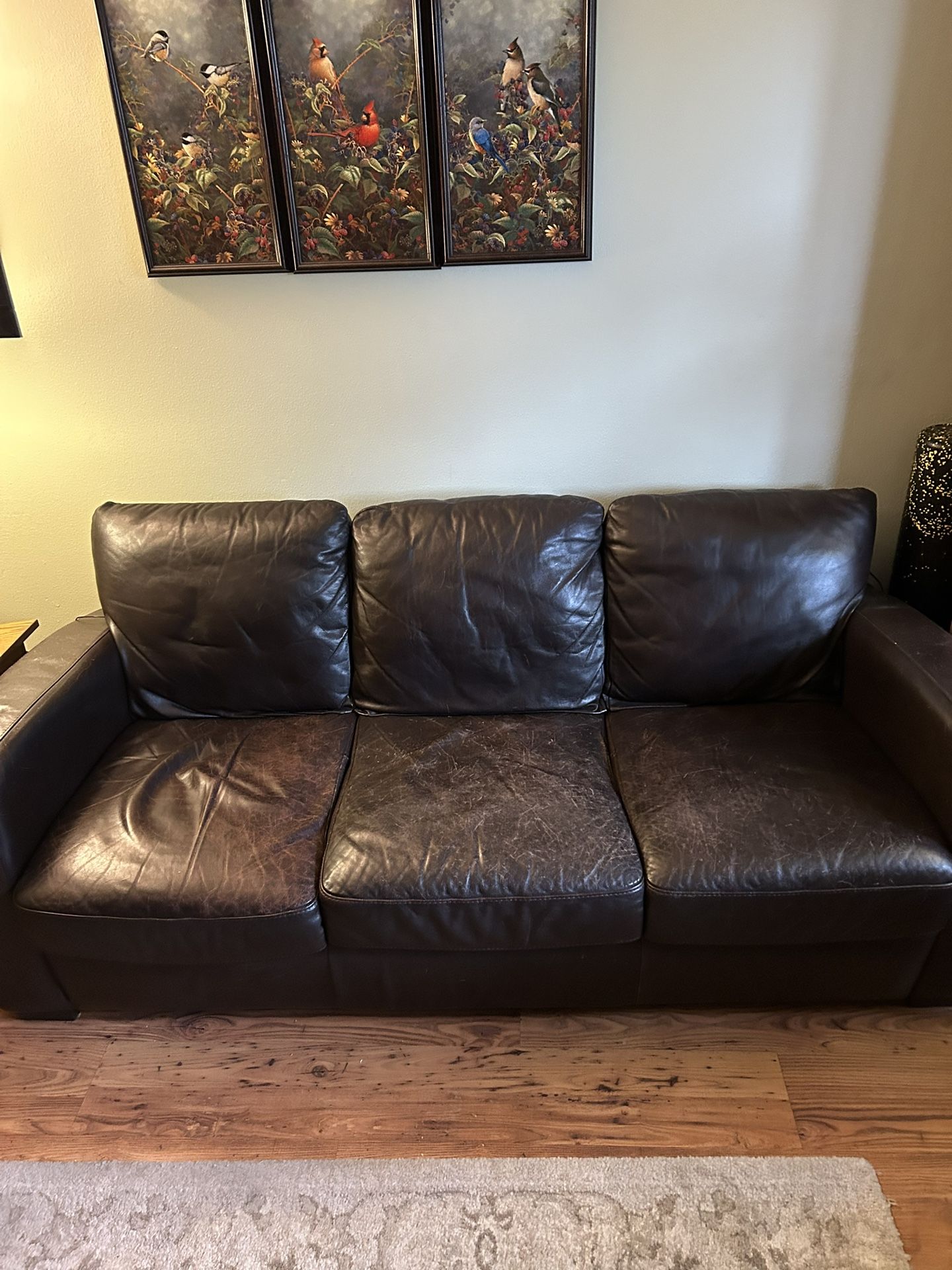 LEATHER SOFA, Italia Natuzzi