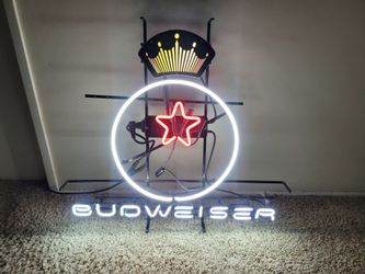 BUDWEISER NEON SIGN