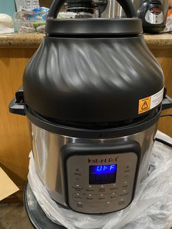  Instant Pot Duo Crisp 9-in-1 Electric Pressure Cooker