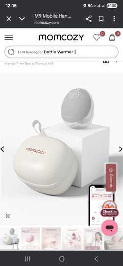 M9
Momcozy Mobile Flowâ„¢ Hands-Free Breast Pump | M9