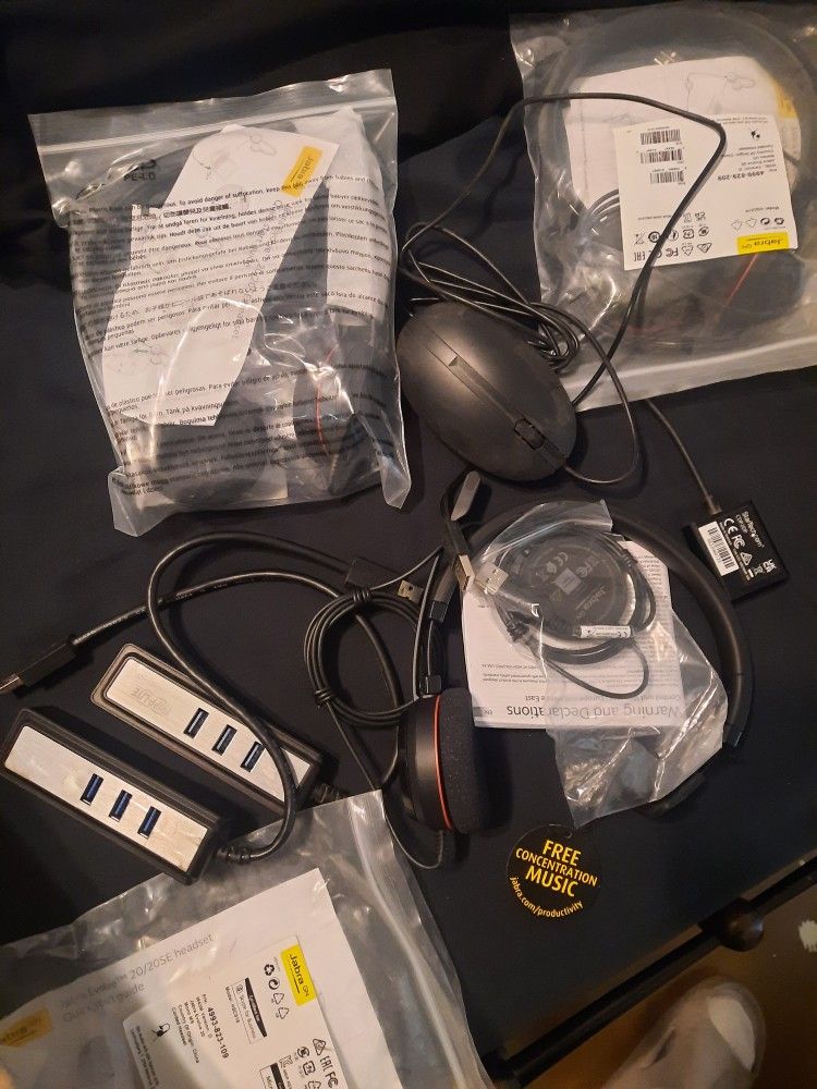 Work Headset Dual And Single Head Sets USB