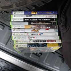 XBOX 360 GAMES AND 2 SETS OF GAMING HEADPHONES.../3 PS3 GAMES.  will Take ($25 FIR EVERYTHING NEED GONETODAY  Picked Up Today)6