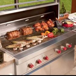 WOLF 54" Outdoor Gas Grill Model # OG54 MSRP $10,015