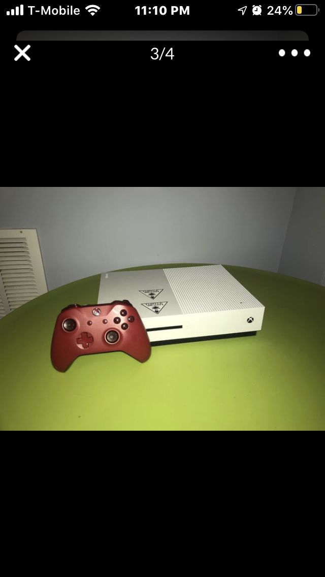 Xbox one s 1 tb( white)