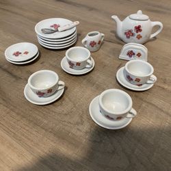 Child’s Porcelain Tea Set