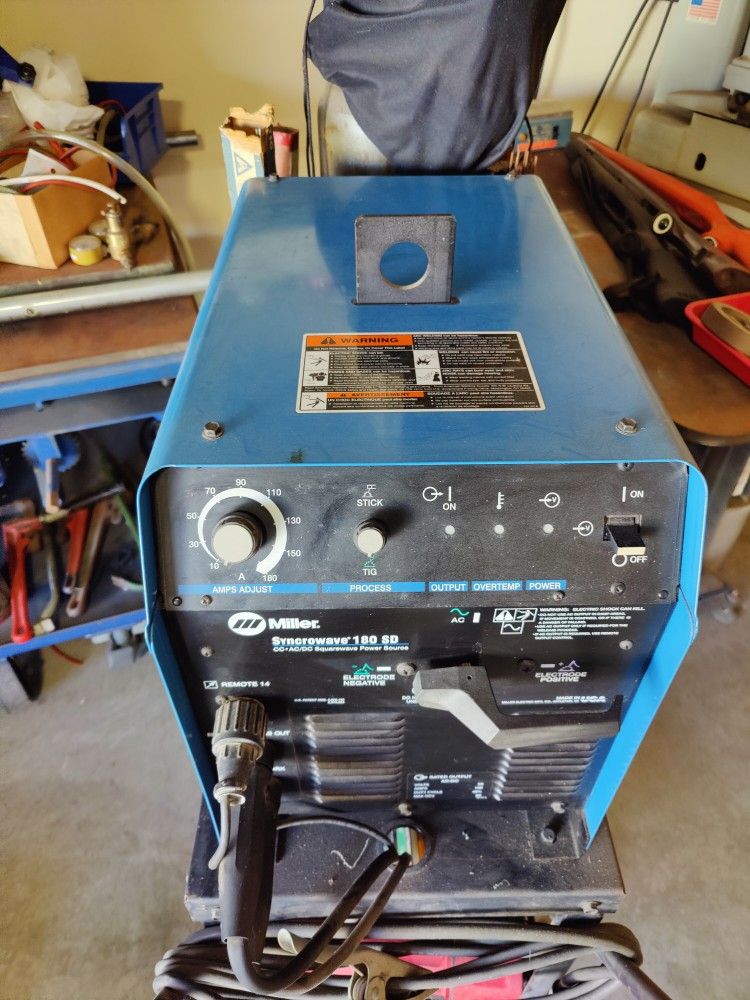 MILLER Syncrowave 180 SD Tig Welder