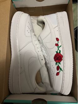 Custom white Air Force 1