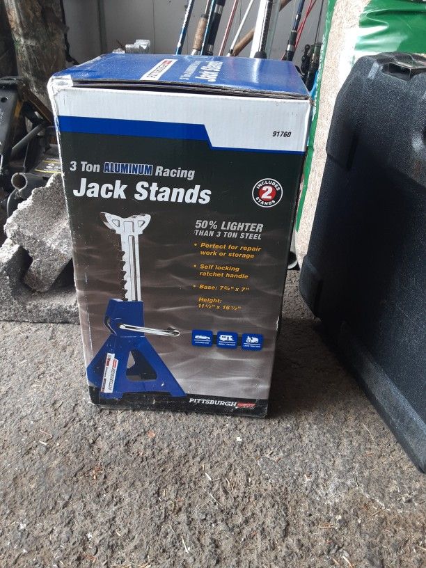 3 TON ALUMINUM JACK STANDS