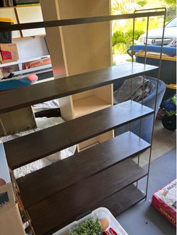 Metal shelf