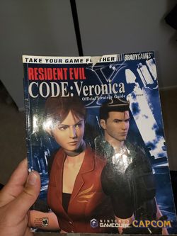 Resident Evil code: veronica x officially strategy guide