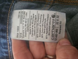2 Mens Carhartt Jeans 32 x 32