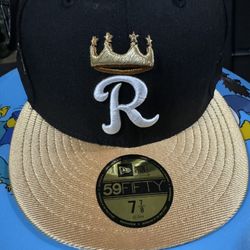 Kansas Royals Fitted Hat Size 7 7/8