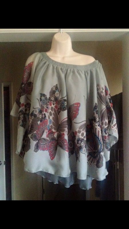 I am a local seamstress I make lady tops you won't be disappointed this one I have in a small and medium must see and feel to appreciate