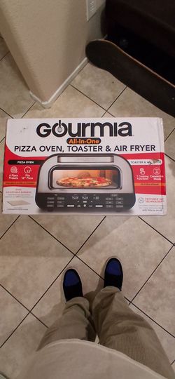 GOURMIA  ALL-IN-ONE  PIZZA OVEN, TOSTER & AIR FRYER