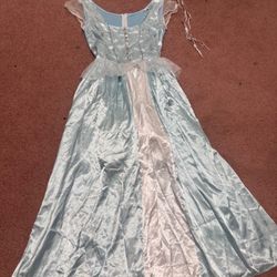 New medium princess dress costume Rennisance Cinderella Bridgerton Victorian gow 