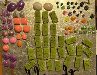 Magnets Dominoes Flowers Random