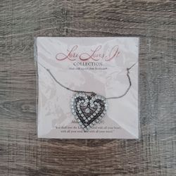 Bling Heart ❤️ Pendant Chain