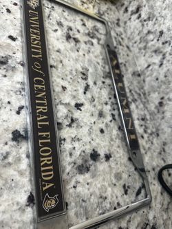 University Of Central Florida Alumni Metal License Plate Frame