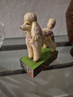 Jim shore poodle