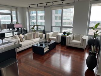Sofa + Set of 2 Arm Chairs from Rove Concepts