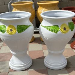 New Flower Pots Made Out Of Clay Perfect Gift 
