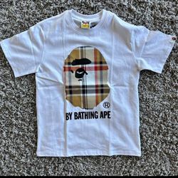White Bape Tee