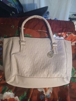 NY Beige and black hand bags