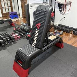 Reebok deck multipurpose adjustable bench
