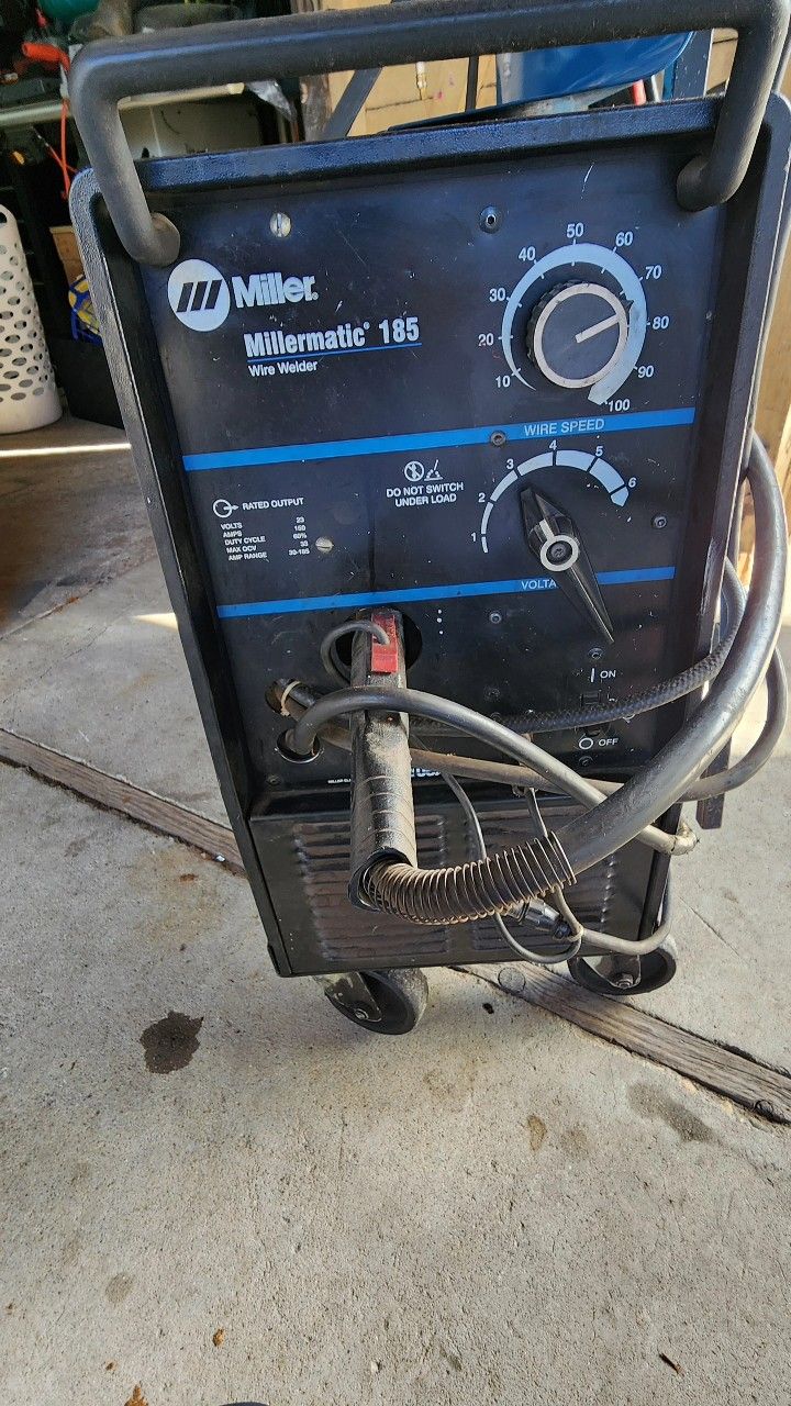 Welder Miller 185 Mig Welder
