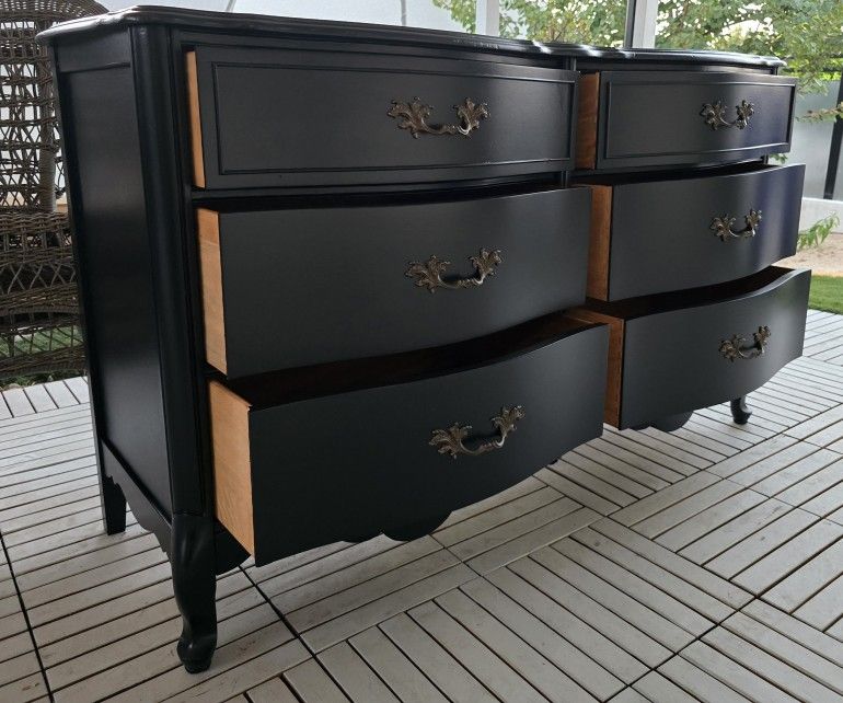sachin and babi light blue dress Elegant Dresser Flip: From Trash to Treasure