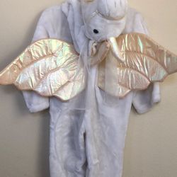 Halloween / Dress Up Plush White UNICORN costume