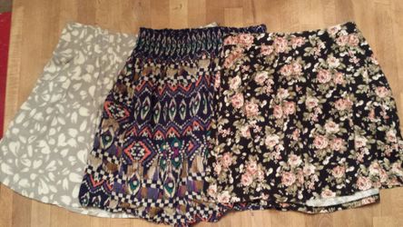 3 youth skirts
