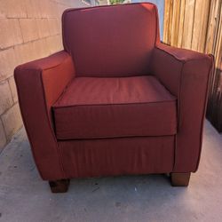 Accent Chair - Burgundy